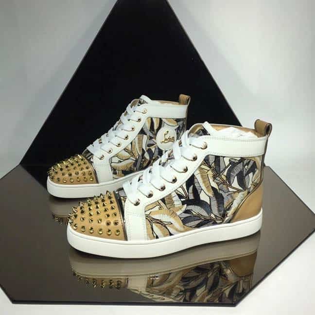 Ch**an louboutin high top sneaker - cl146