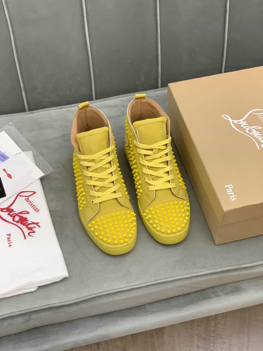 Ch**an louboutin high top sneaker - cl133