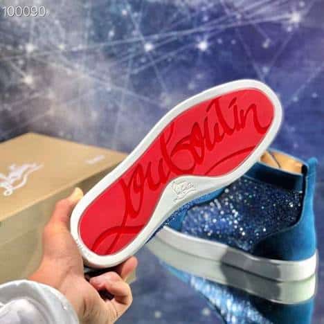 Ch**an louboutin high top sneaker - cl137
