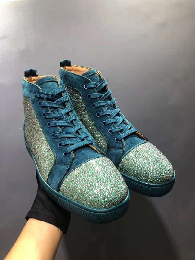 Ch**an louboutin high top sneaker - cl143