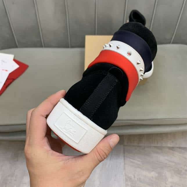 Ch**an louboutin high top sneaker - cl120