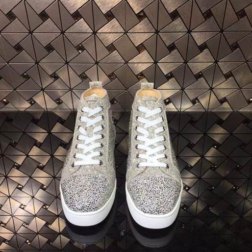 Ch**an louboutin high top sneaker - cl138