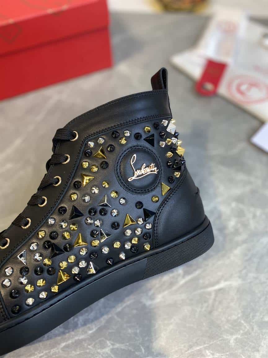 Ch**an louboutin high top sneaker - cl125