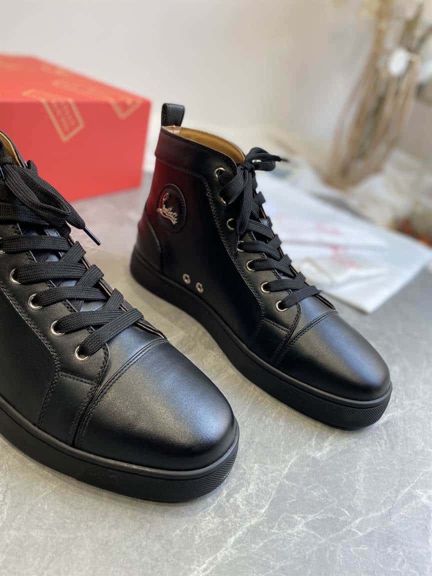 Ch**an louboutin high top sneaker - cl128
