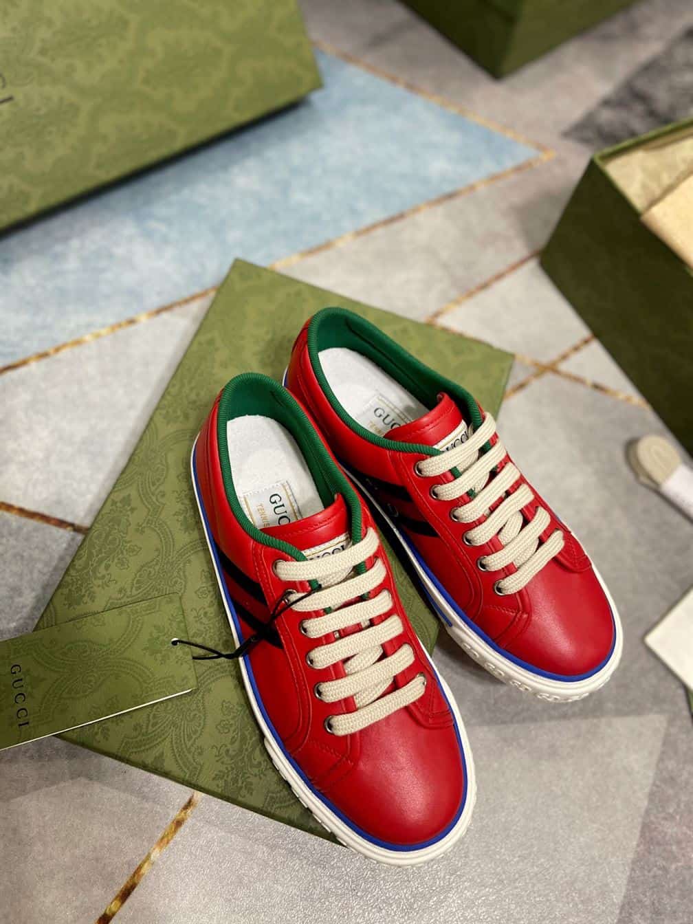 men's G*u*i tennis 1977 sneaker - gc085