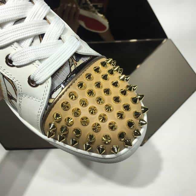 Ch**an louboutin high top sneaker - cl146