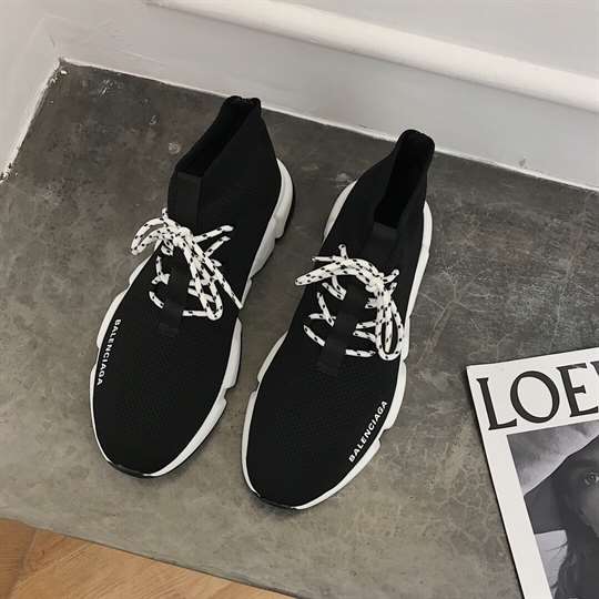 Ba*len*cia*ga men's speed lace-up sneaker - bb162