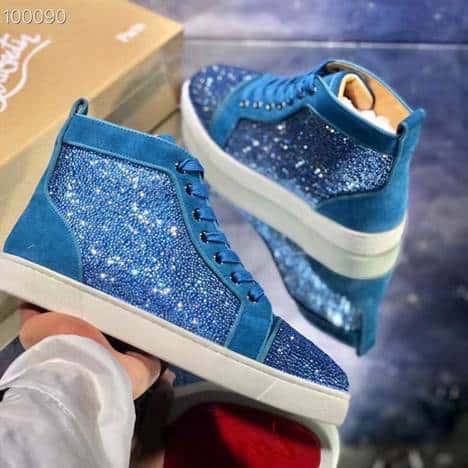 Ch**an louboutin high top sneaker - cl137