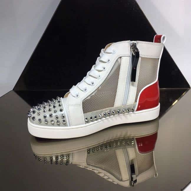 Ch**an louboutin high top sneaker - cl147