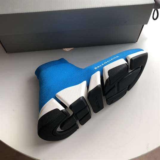 Ba*len*cia*ga speed 2.0 sneaker in blue - bb147