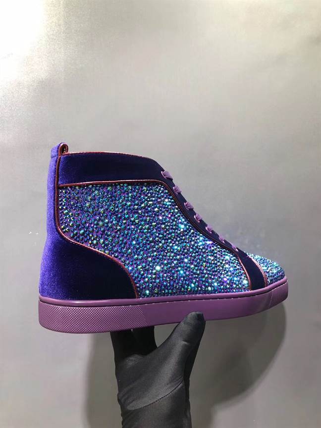 Ch**an louboutin high top sneaker - cl140