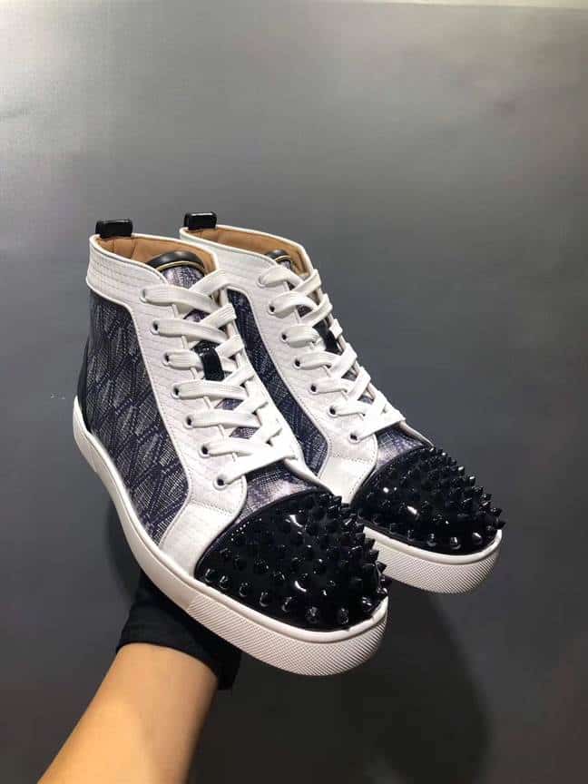 Ch**an louboutin high top sneaker - cl144