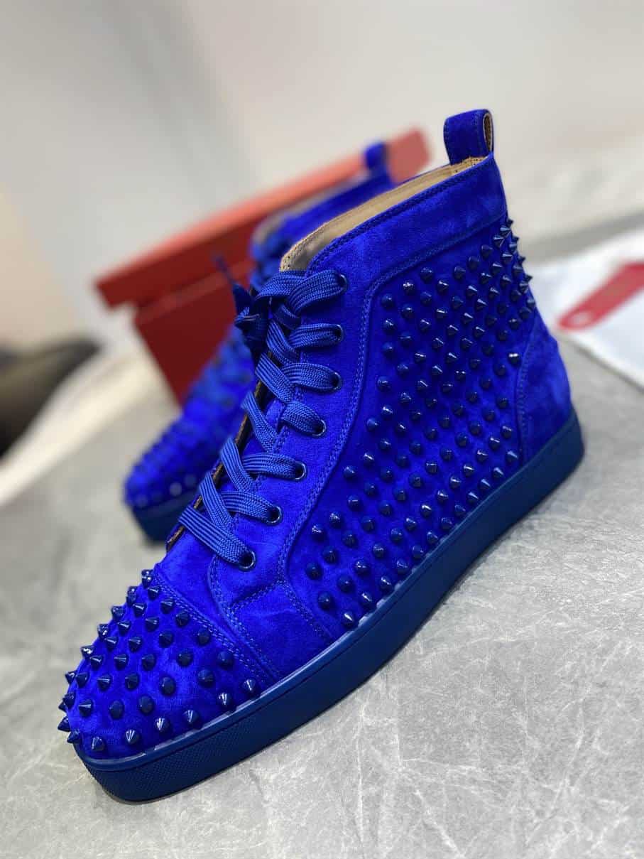 Ch**an louboutin high top sneaker - cl122