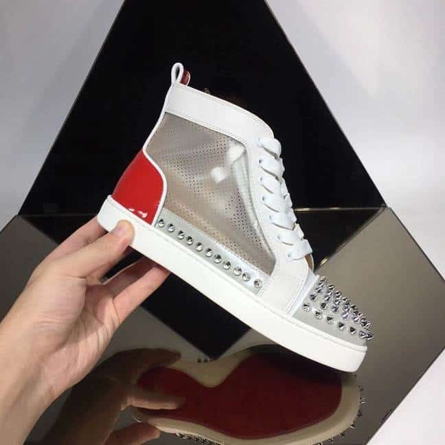 Ch**an louboutin high top sneaker - cl147