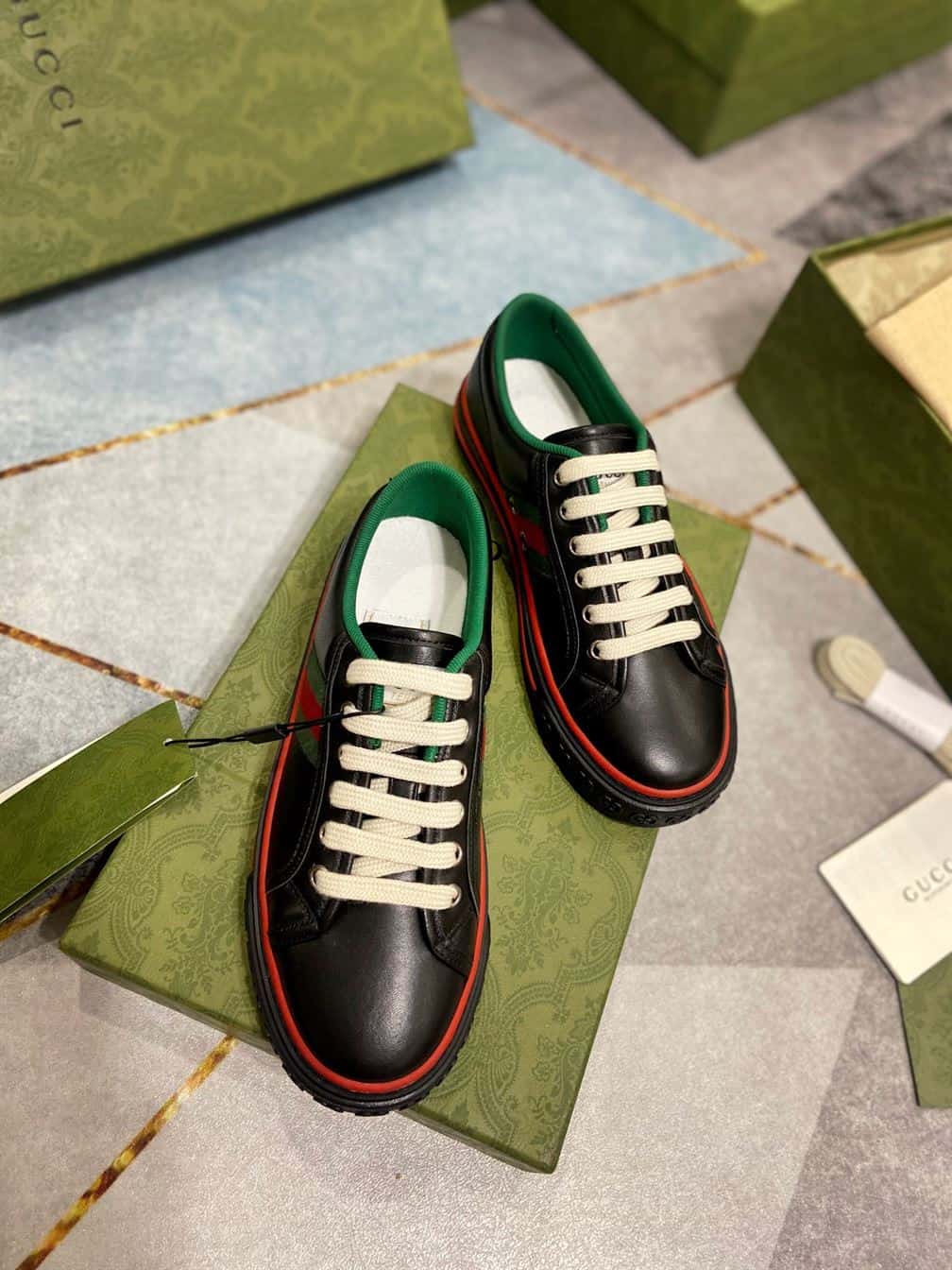 men's G*u*i tennis 1977 sneaker - gc087