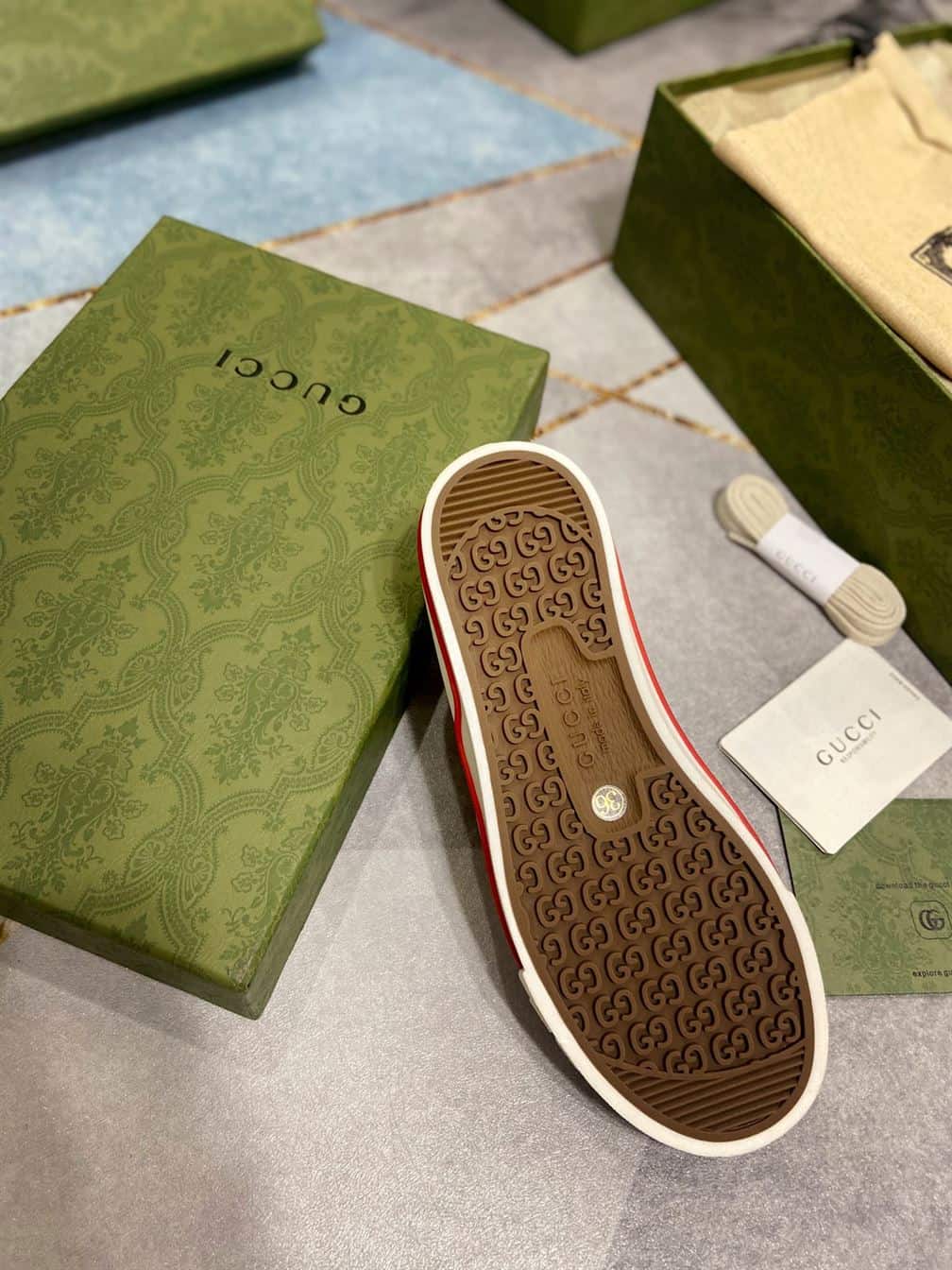 men's G*u*i tennis 1977 sneaker - gc086