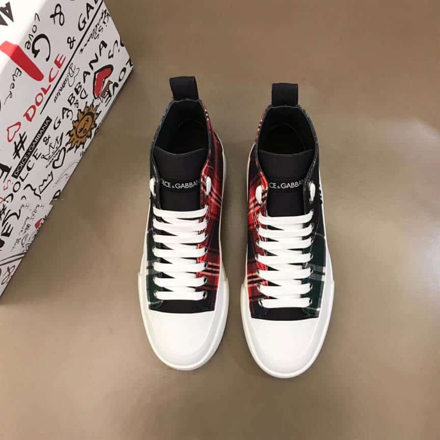 DOLCE AND GABBANA PORTOFINO LIGHT MID-TOP SNEAKERS - DG108