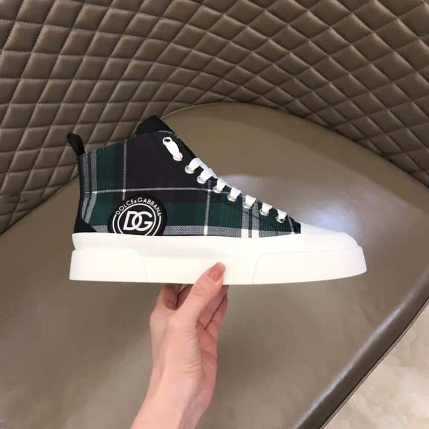 DOLCE AND GABBANA PORTOFINO LIGHT MID-TOP SNEAKERS - DG108