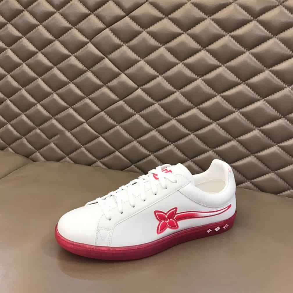 l0*is V*t0n luxembourg samothrace trainers in rouge - lsvt273