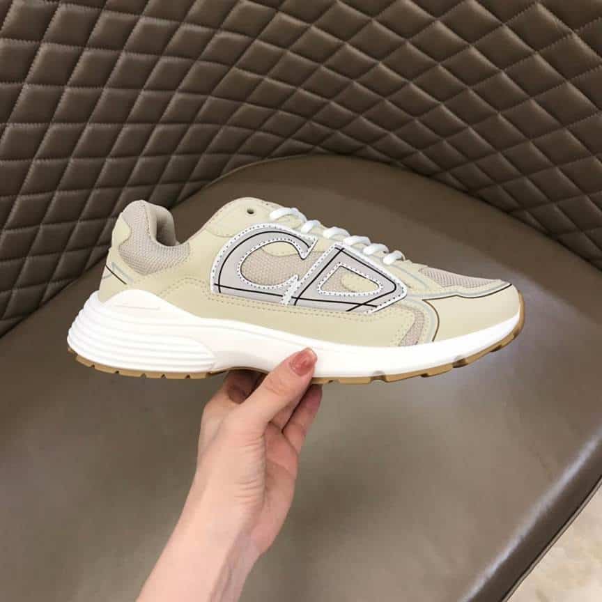 D*or b30 sneakers cream mesh and technical fabric - cd89