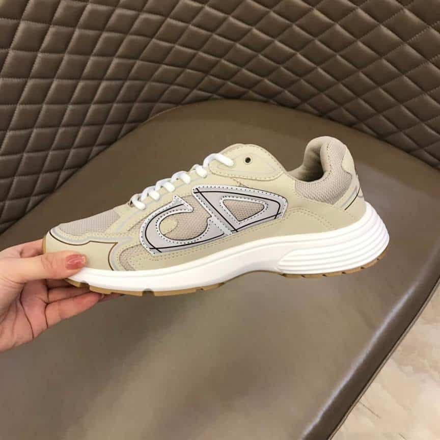 D*or b30 sneakers cream mesh and technical fabric - cd89