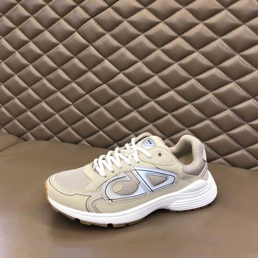 D*or b30 sneakers cream mesh and technical fabric - cd89