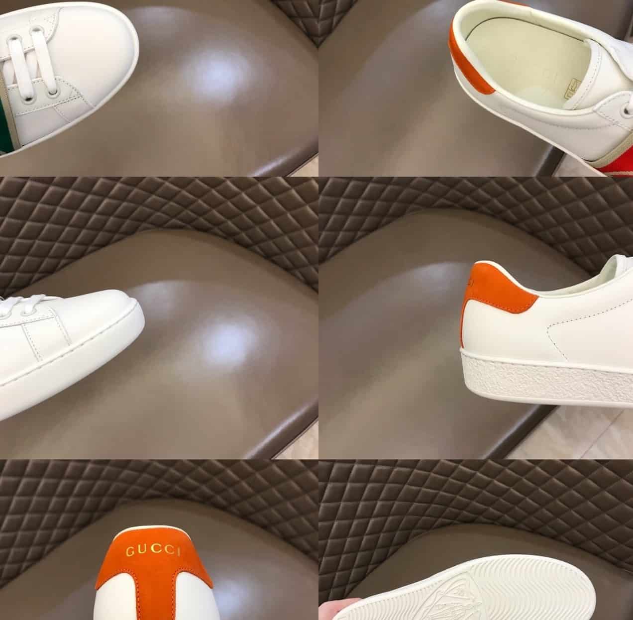 G*u*i men's ace sneakers with elastic web - gc213