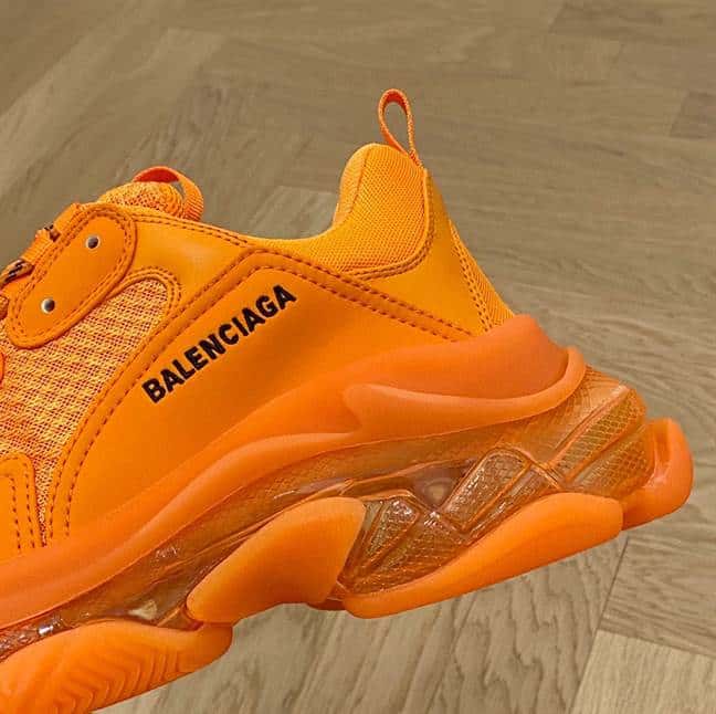 Ba*len*cia*ga men's triple s sneaker clear sole - bb189