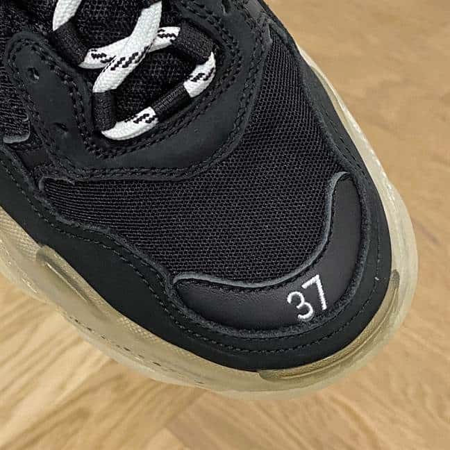 Ba*len*cia*ga men's triple s sneaker clear sole - bb200