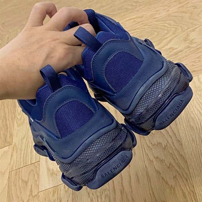 Ba*len*cia*ga men's triple s sneaker clear sole - bb198