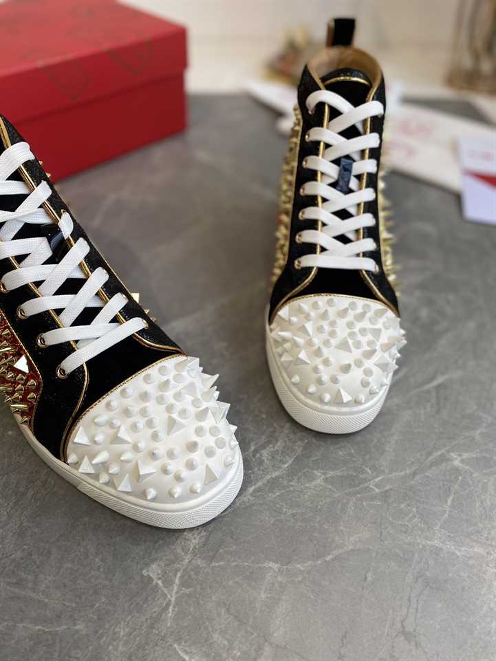 Ch**an louboutin high top sneaker - cl152