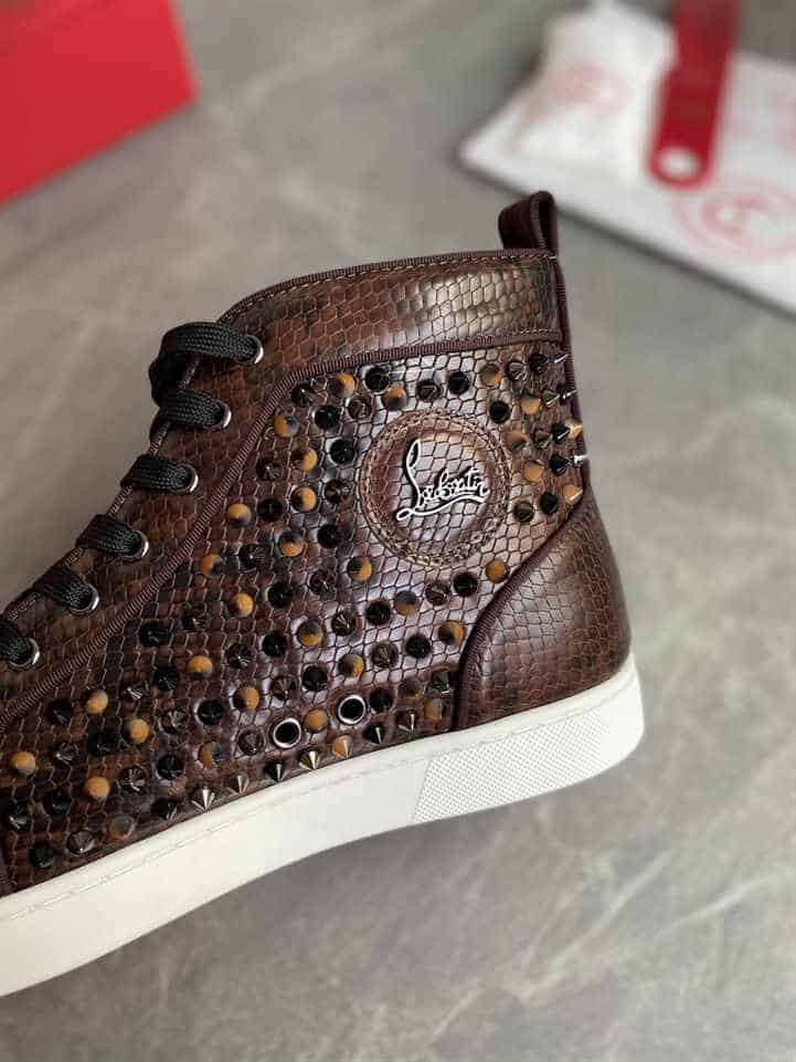 Ch**an louboutin high top sneaker - cl151