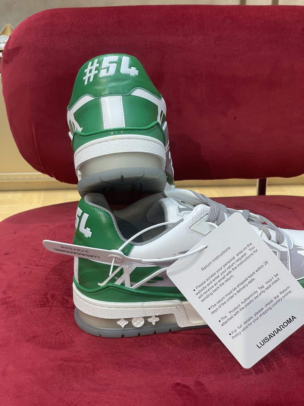 l0*is V*t0n trainer sneaker - lsvt313