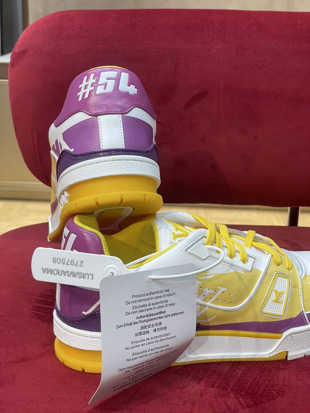 l0*is V*t0n trainer sneaker - lsvt314