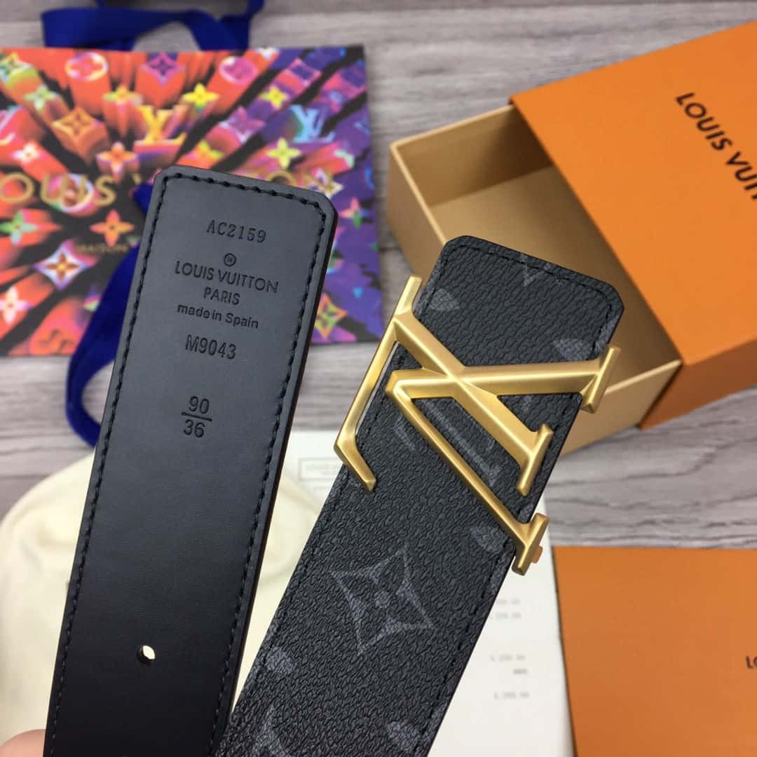 l0*is V*t0n pyramide 40mm reversible belt - b180