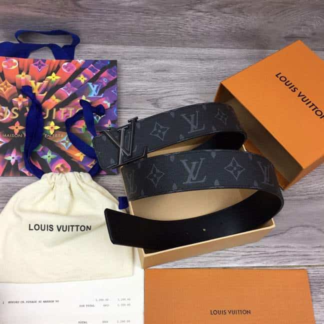 l0*is V*t0n pyramide 40mm reversible belt - b179