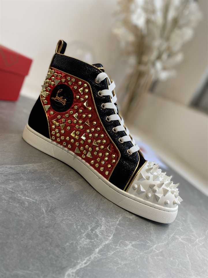 Ch**an louboutin high top sneaker - cl152