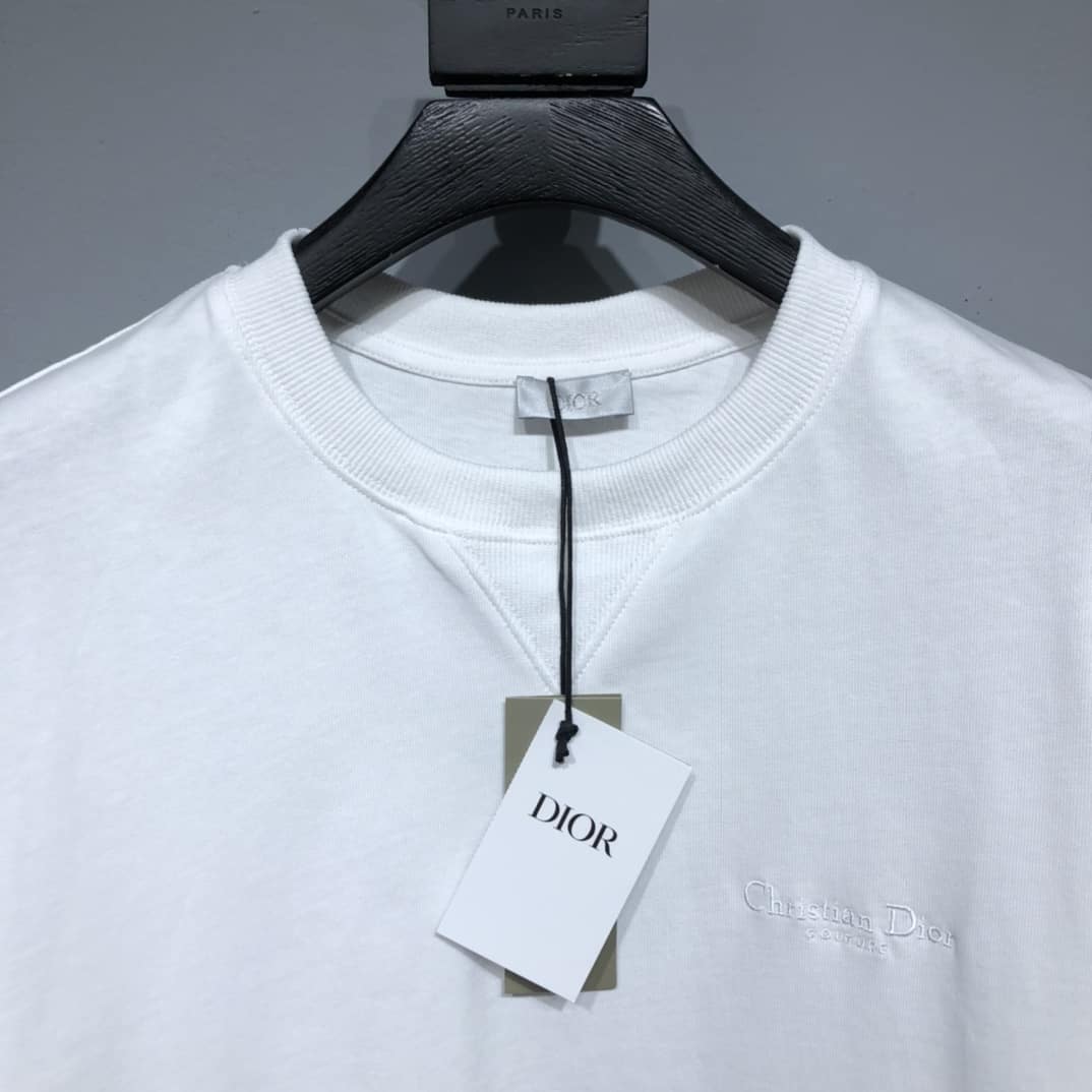 ch**an D*or couture t-shirt, relaxed fit - do10