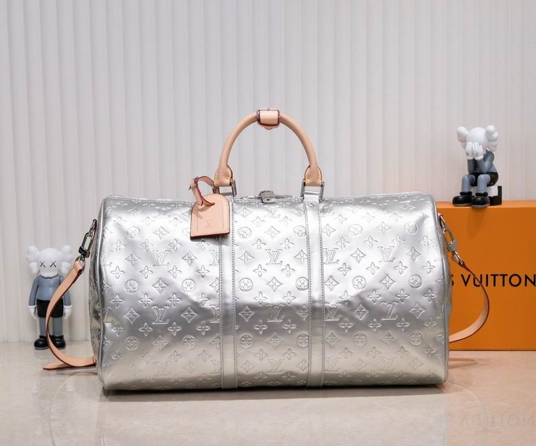 l0*is V*t0n keepall bandouliere 50 silver
