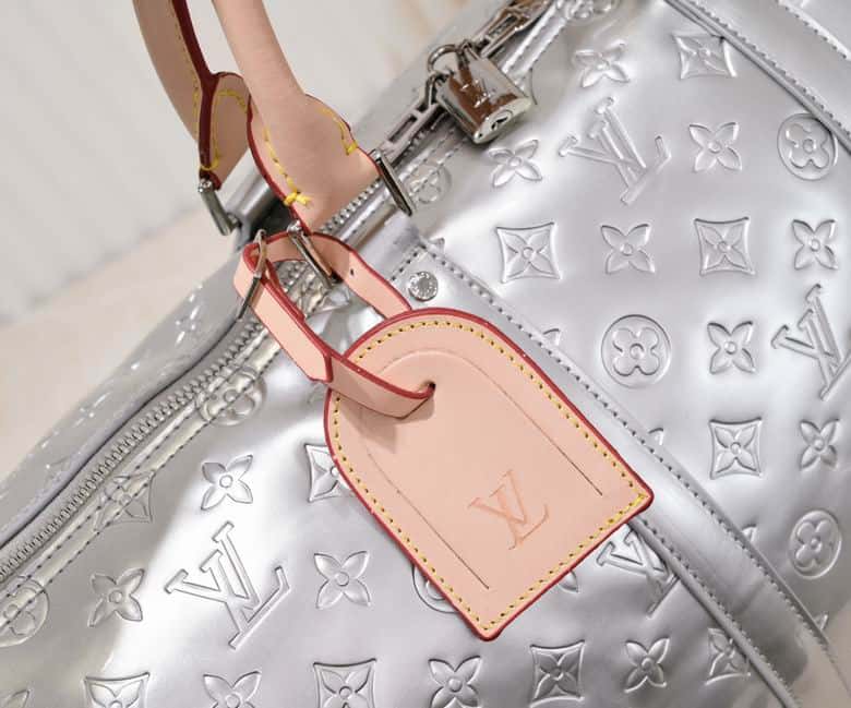 l0*is V*t0n keepall bandouliere 50 silver