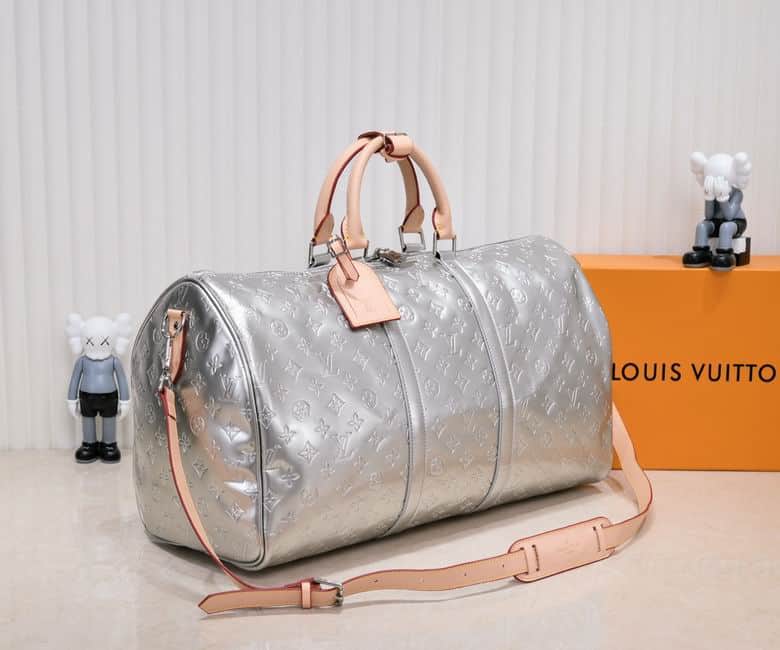 l0*is V*t0n keepall bandouliere 50 silver