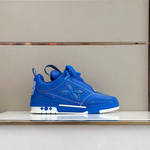 l0*is V*t0n skate sneakers in blue - lsvt327