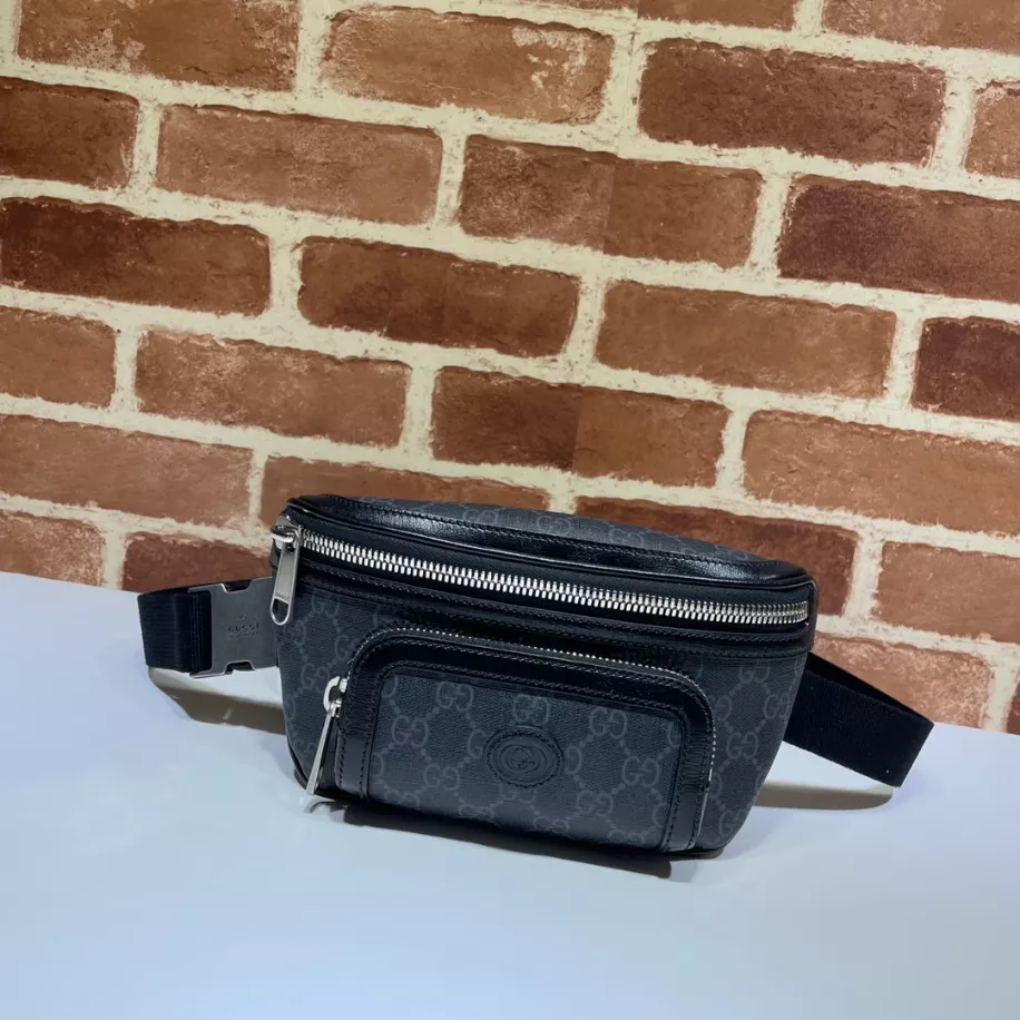 BELT BAG WITH INTERLOCKING G - GBC072