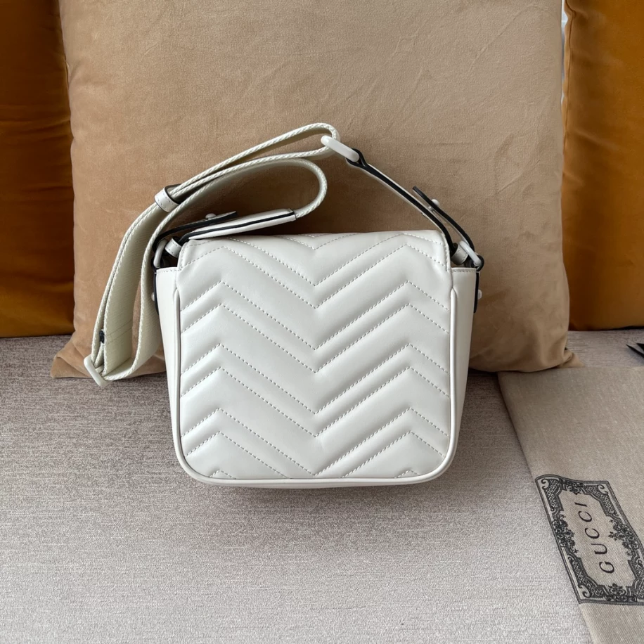 GG MARMONT MATELASSÉ SHOULDER BAG - GBC110