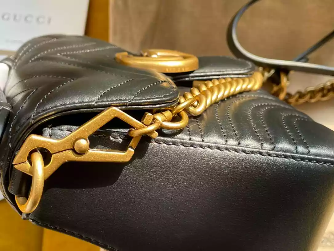 GG MARMONT MINI TOP HANDLE BAG - GBC092