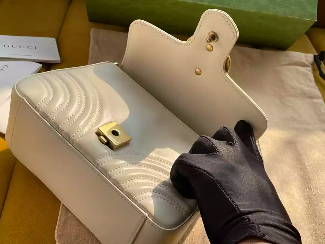 GG MARMONT MINI TOP HANDLE BAG - GBC093