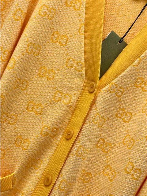 G*u*i wool jacquard cardigans - rjk08