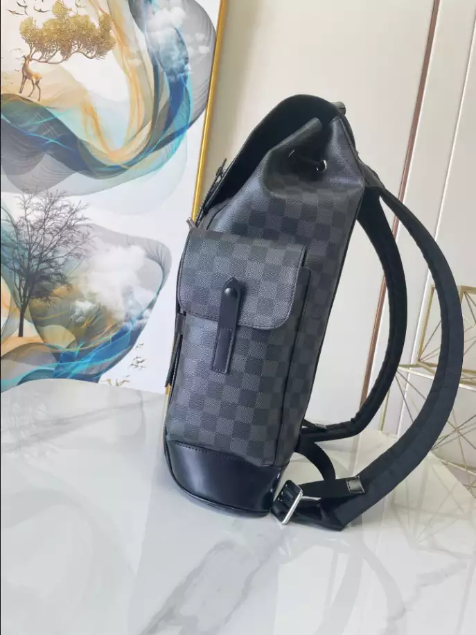 l0*is V*t0n christopher pm damier graphite canvas - lbv389