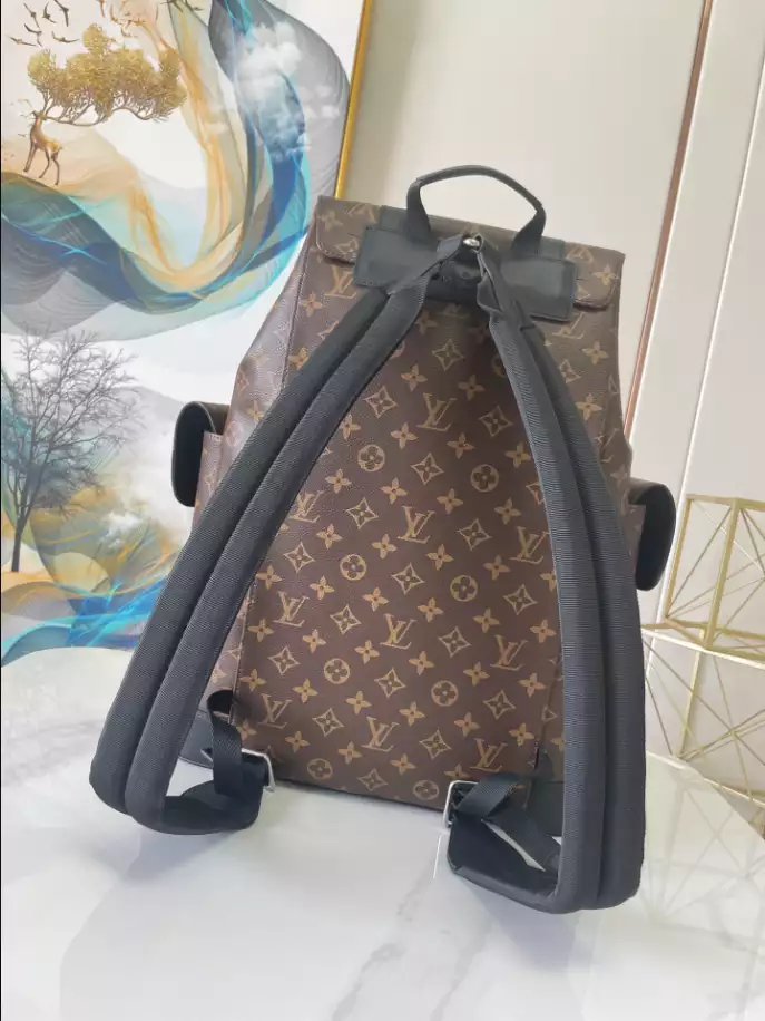 l0*is V*t0n christopher pm monogram macassar canvas - lbv390