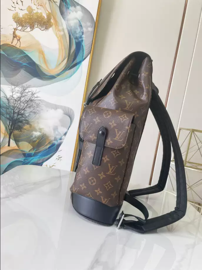 l0*is V*t0n christopher pm monogram macassar canvas - lbv390